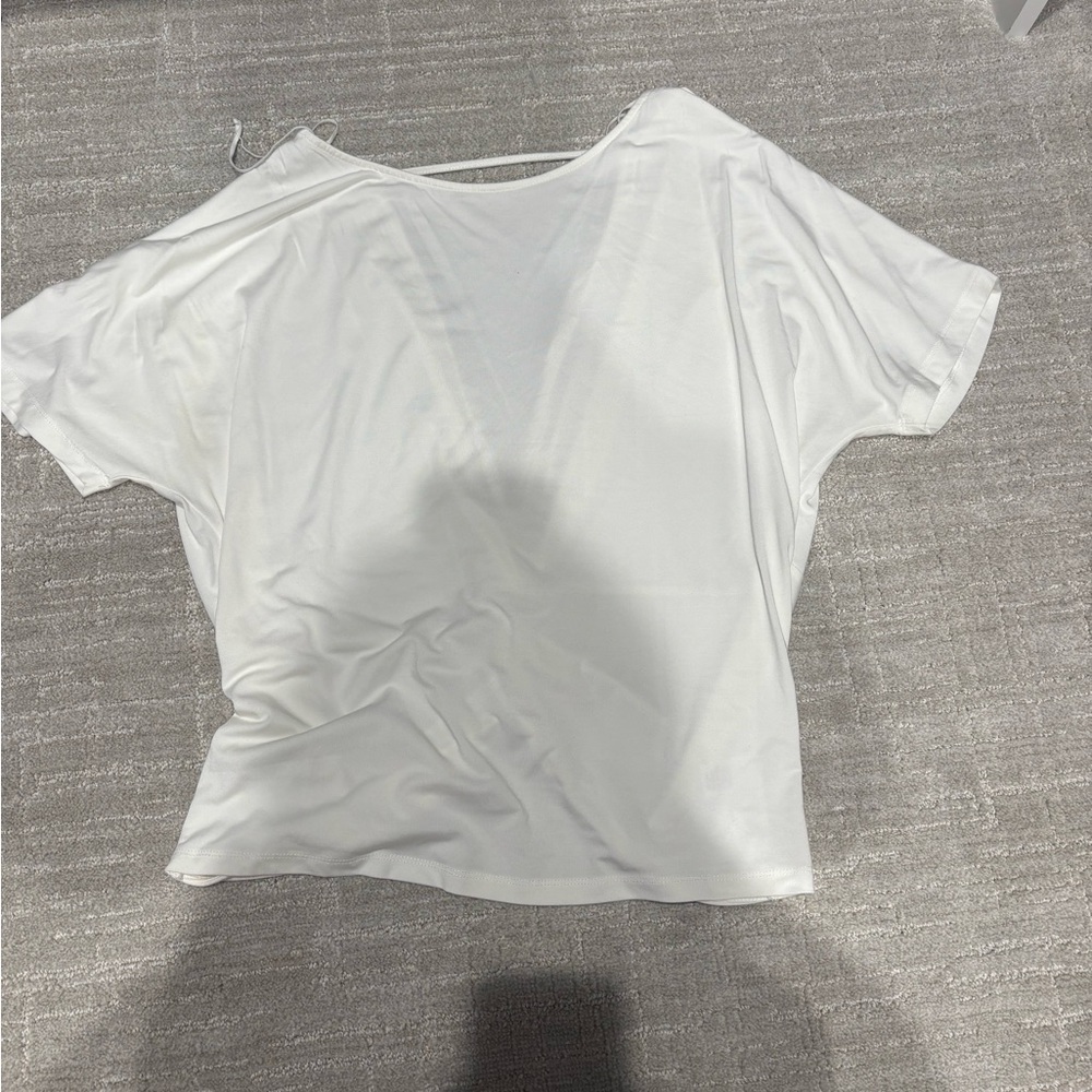 Wish White Bell Sleeve T-Shirt